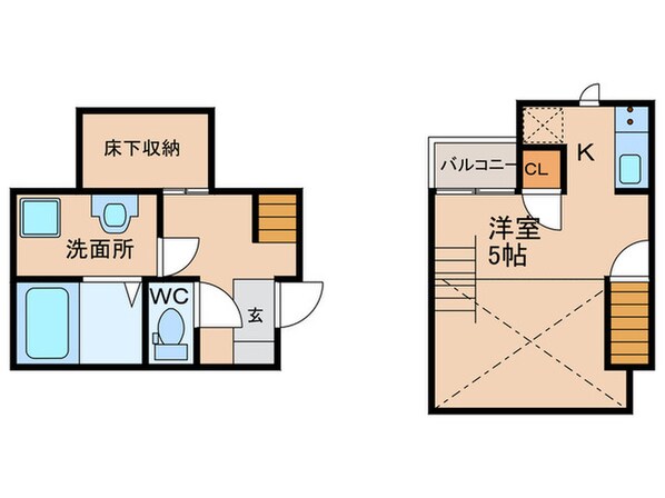 CB久留米シニフィアンの物件間取画像